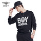 双11预告：BOY LONDON B33MT03U89 男士卫衣